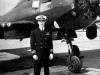 LCDR John F. Gray, first commanding officer of VF-66 in his service dress blues in front of of a Ryan FR-1 Fireball i  mid-1945.  VF-66 was disetablished on 18 October 1945 and the squadron transferredto VF-41. Gray was the leading ace of VF-5 with a total of 24 enemy aircraft destroyed (81/2 in air). He was killed in an accident flying a Firreball on 3 June 1946.USNvia Diz laird