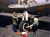 Working on landing gear, SBD-5  aboard training carrier (US) c. 1943 USN - color