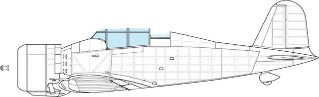 Two seat trainer version. Feature- removed all armament, new canopy for the student, redesigned panels of the fuselage, new streamlined cover for the tail wheel, extended rear fuselage.