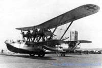 One of the Breguet Bizerte flying boats in German markings at Brest (Collection Franz Selinger, Ulm)