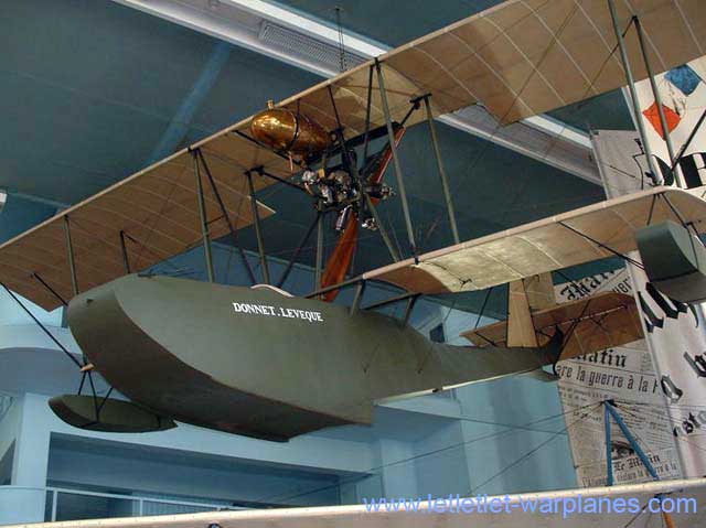 The Donnet-Lévéque flying boat as presently exhibited in the Musée de l\'Air at Le Bourget, France