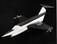 Photo showing a model of the SR.177 (Saunders Roe photo)