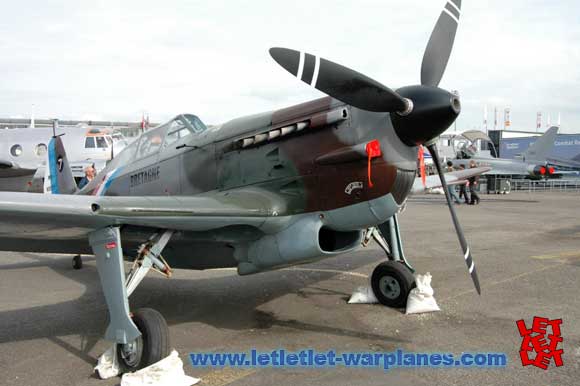 Morane Saulnier MS.406C1 at Le Bourget 2009