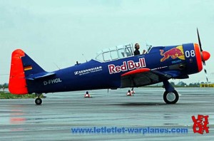 North-American-T-6-Red-Bull