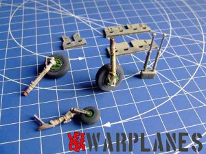 Bronze parts for Eduard MiG-21 in 1/48 scale