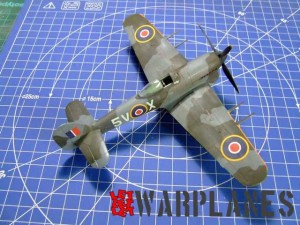 Eduard details for Hawker Typhoon