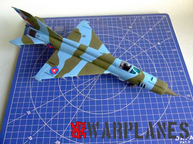 Eduard Kit of MiG-21R in 1/48 scale