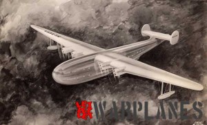 Martin design for a large civil trans-ocean flying boat of 1935. It stood as a model for the later XPB2M-1 Mars.