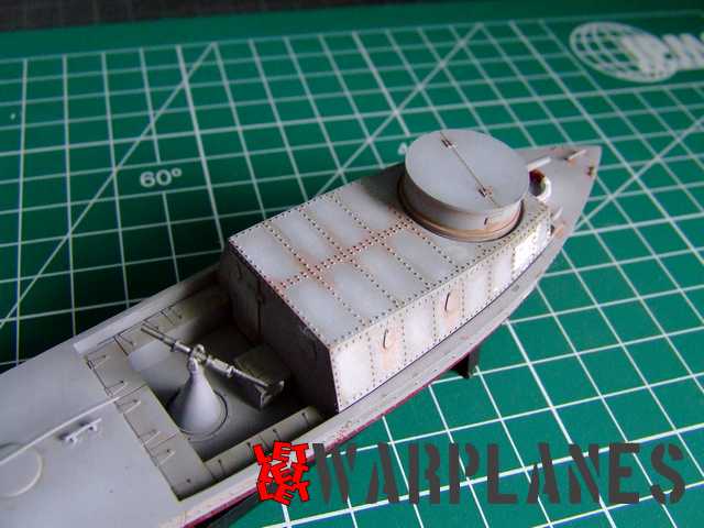 Ultimate weathering wash used on boat kit