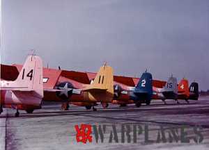 F6F3K drones at Atlantic City 1946