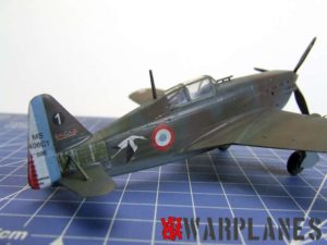 Robert Williame MS 406, one of those he flew in combat. Kit is in 1/72 scale