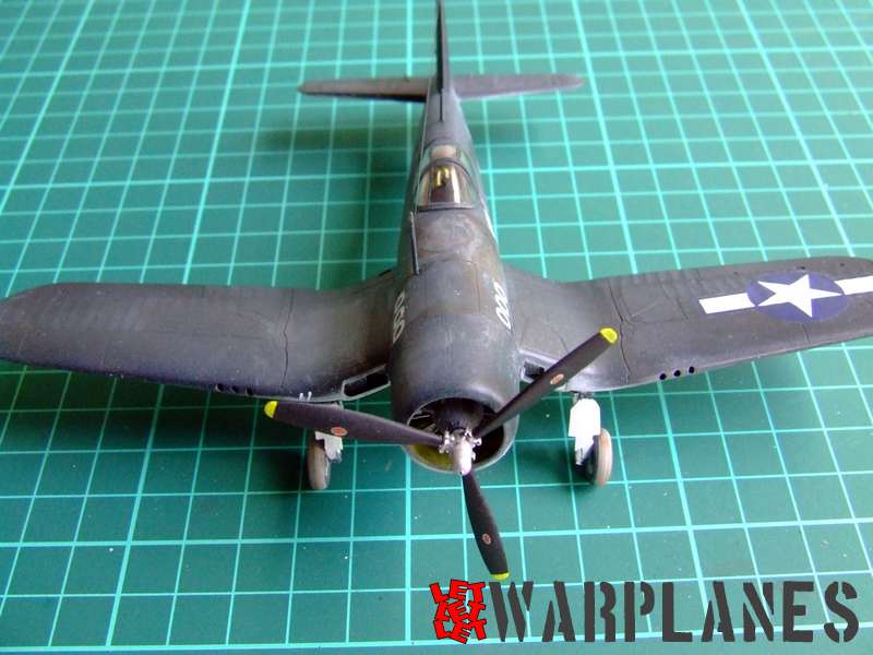 Lindberg's Corsair in 1/72 scale