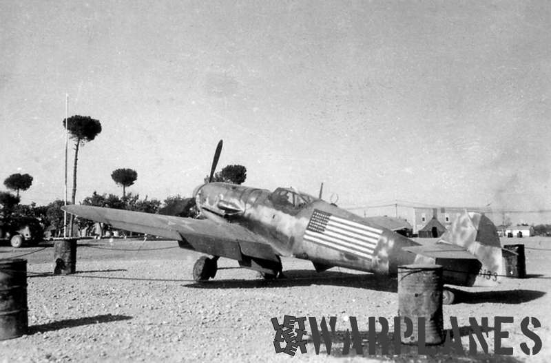 Messerschmitt Bf 109G captured U.S.A.