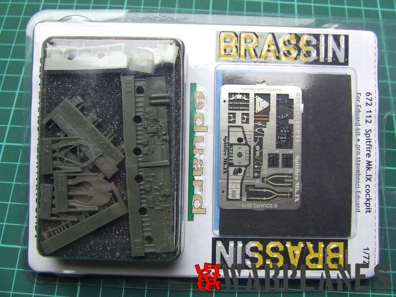 Spitfire IX Brassin cockpit 1/72