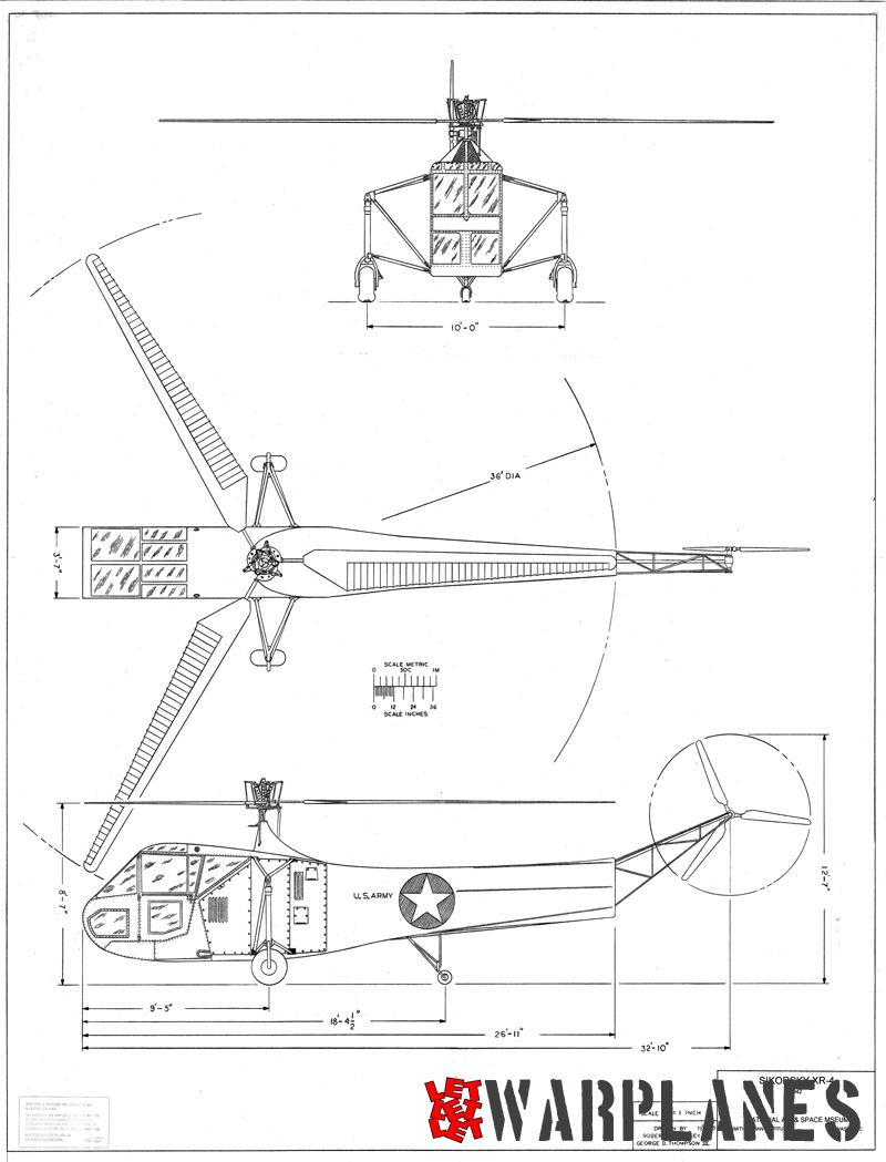 XR-4 drawings