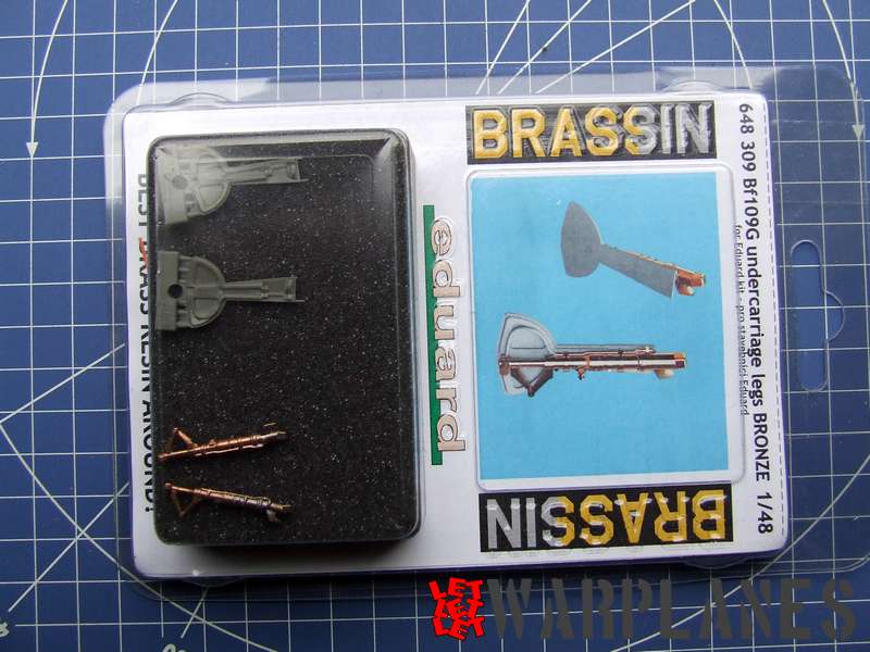 Bf 109G bronze landing gear set