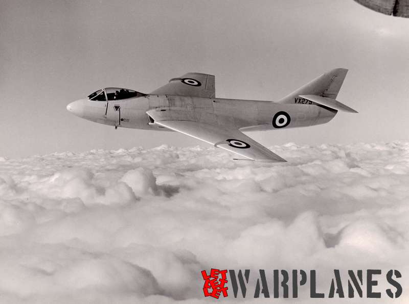 This splendid Hawker PR shot clearly shows the sleek lines of the P.1081