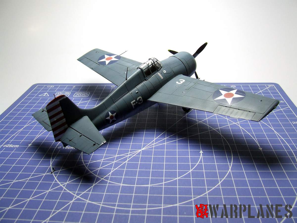 Grumman Wildcat Eduard kit in 1/48